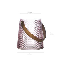 Load image into Gallery viewer, Style vase with leather strap
