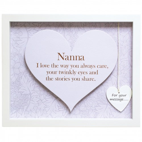 Sentiment Heart Frame - Nanna